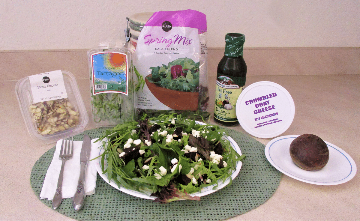 Healthy Lunch beet salad