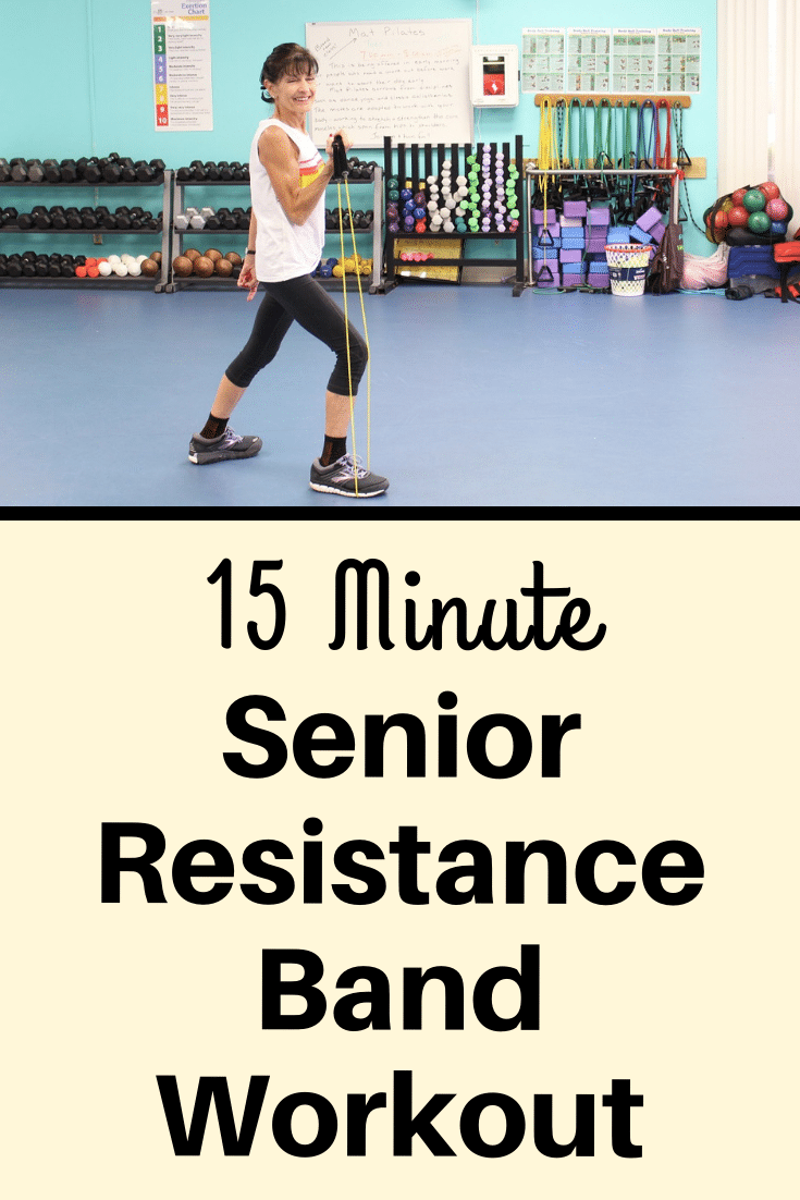 resistance band workout for seniors