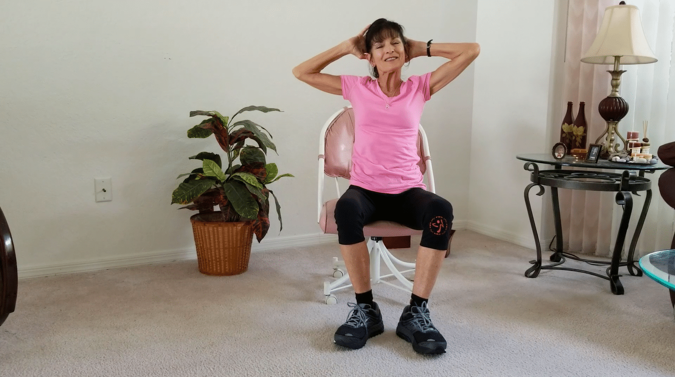 Seated Core Exercises For Seniors - Fitness With Cindy
