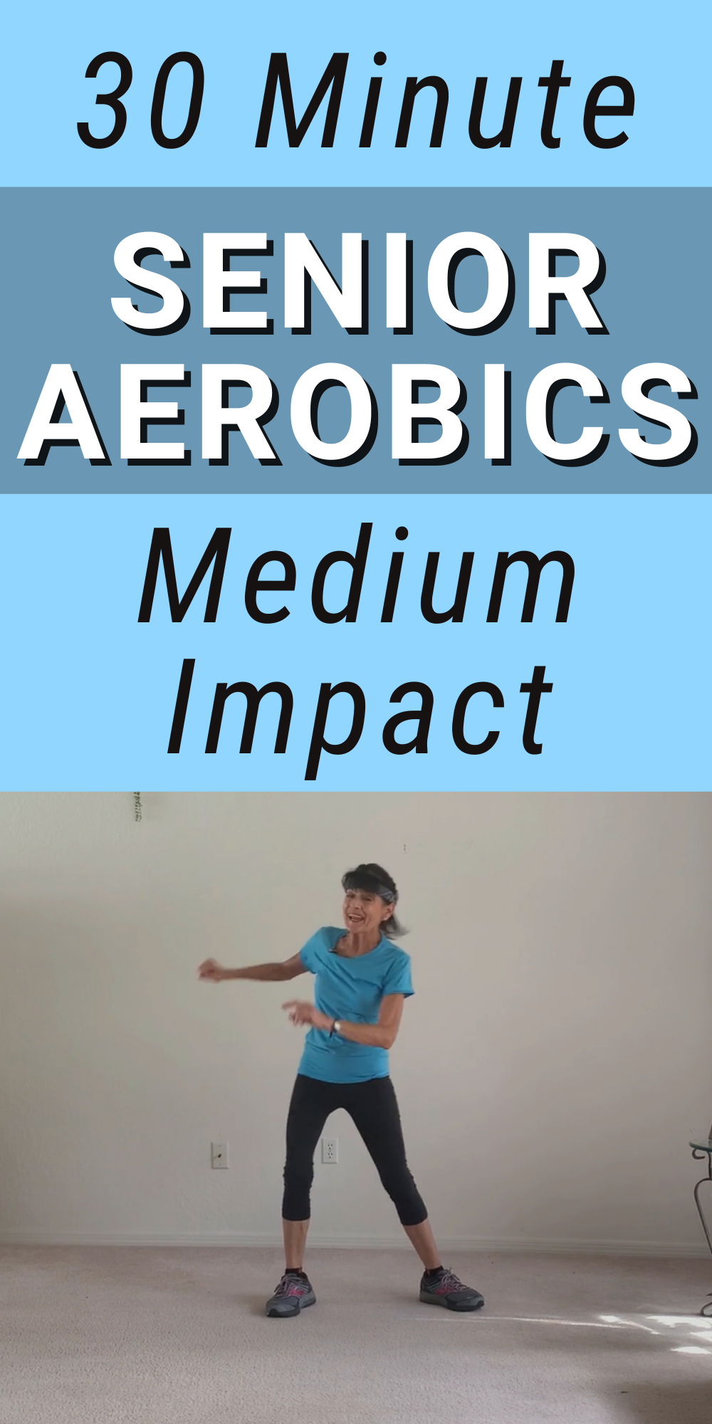 Medium impact aerobics