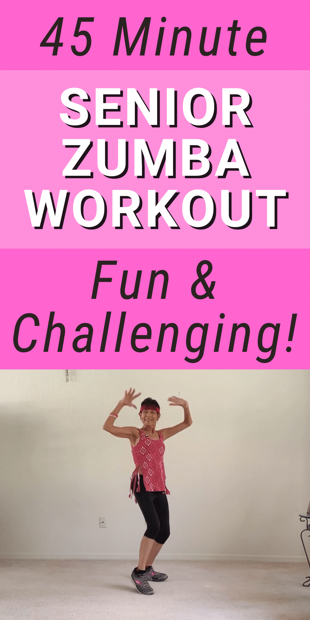 45 Minute Zumba for Seniors - Fitness With Cindy