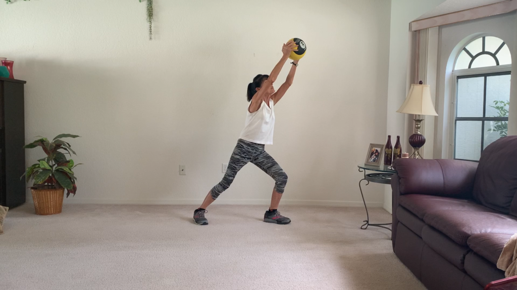 Medicine Ball Workout For Seniors Fitness With Cindy