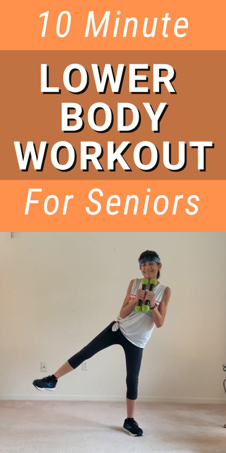 Lower Body Workout for Seniors Fitness With Cindy