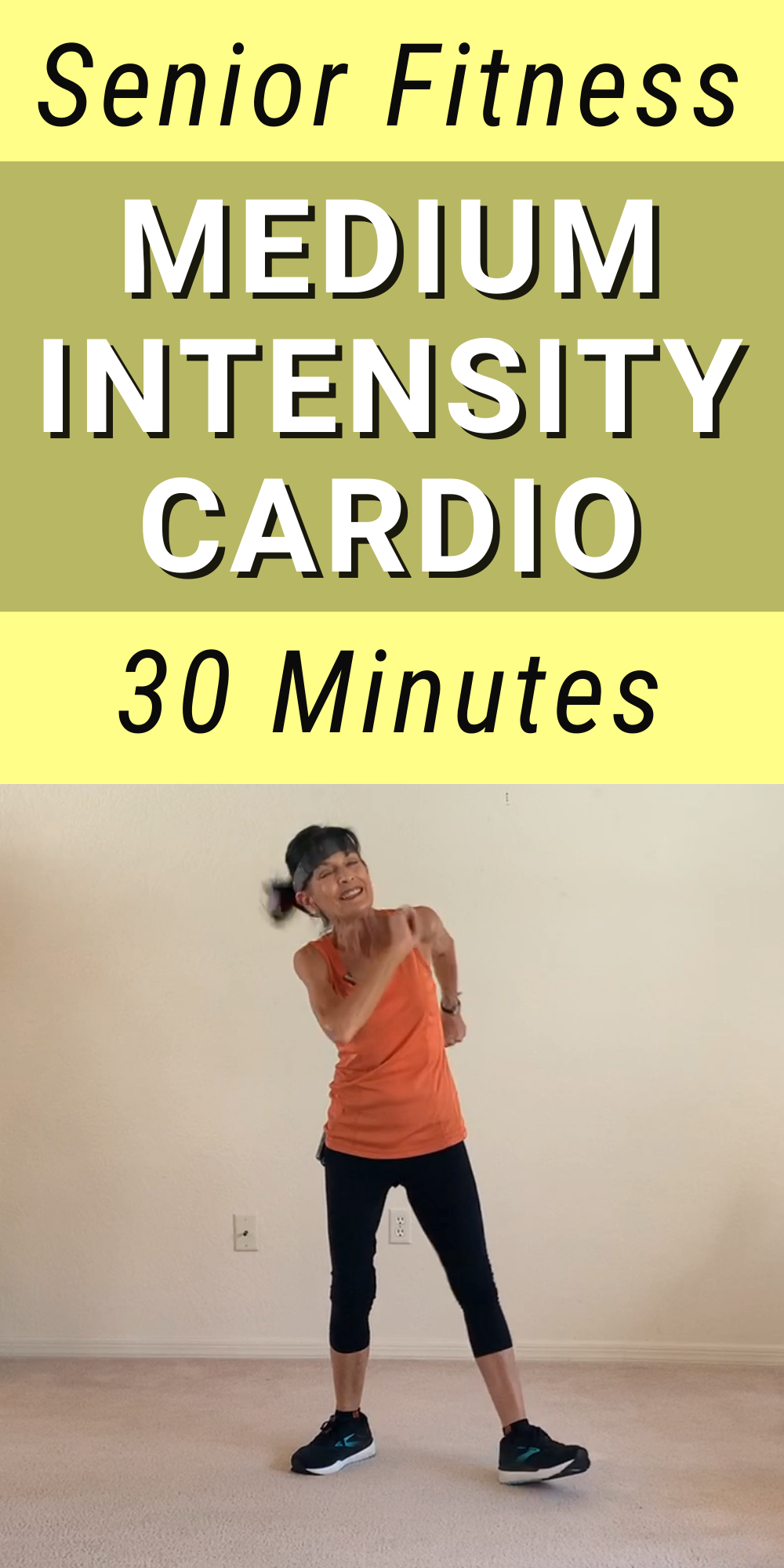 Medium Intensity Cardio With Core Balance Fitness With Cindy