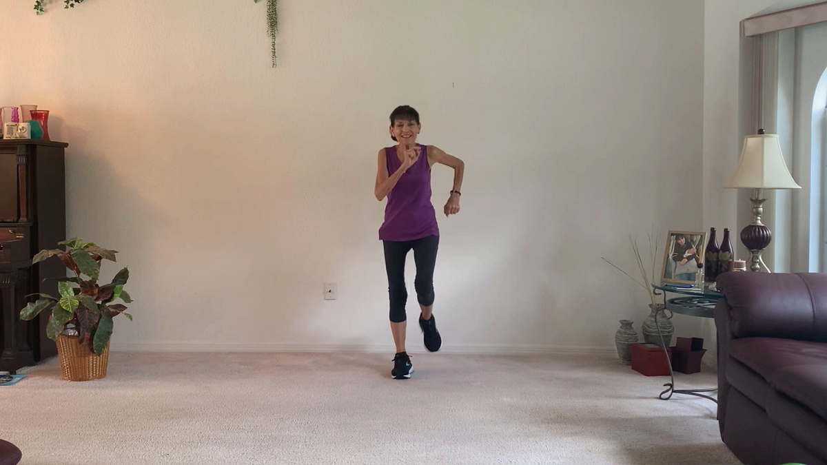 Guided walking top workout