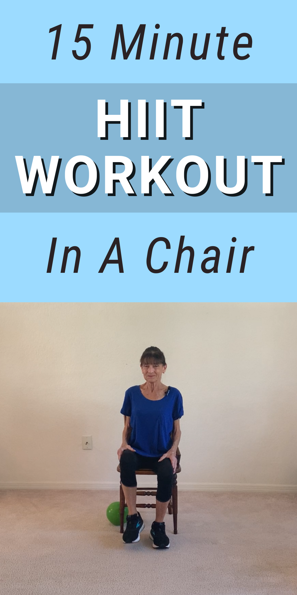 seated hiit workout 15 minute video