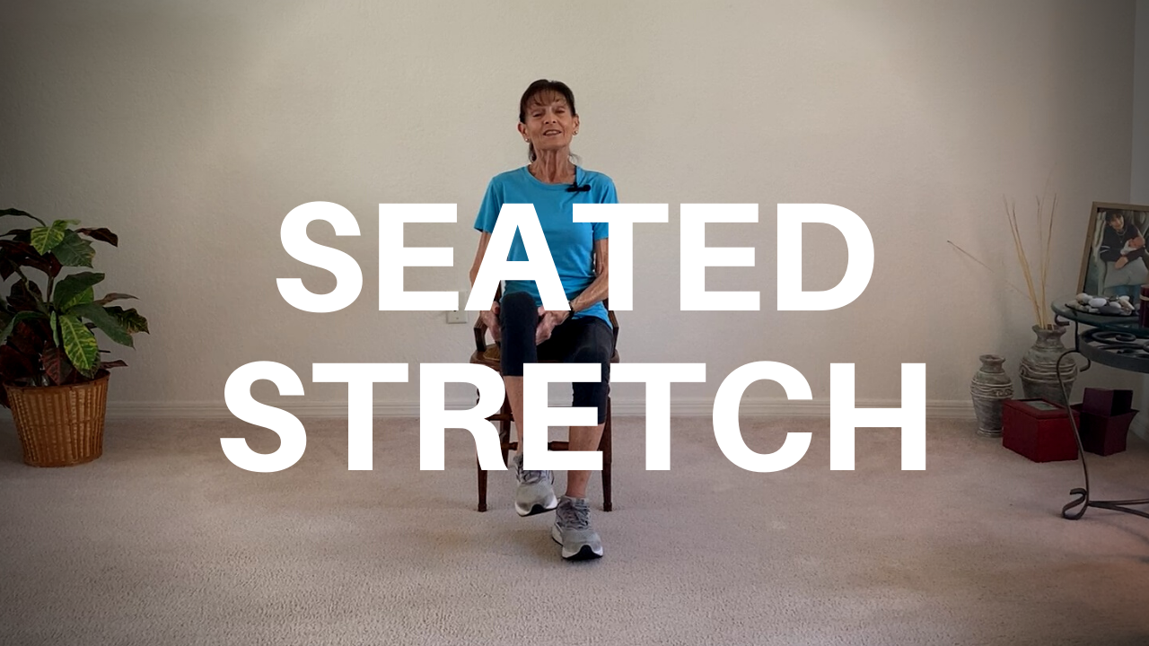 seated stretch for seniors
