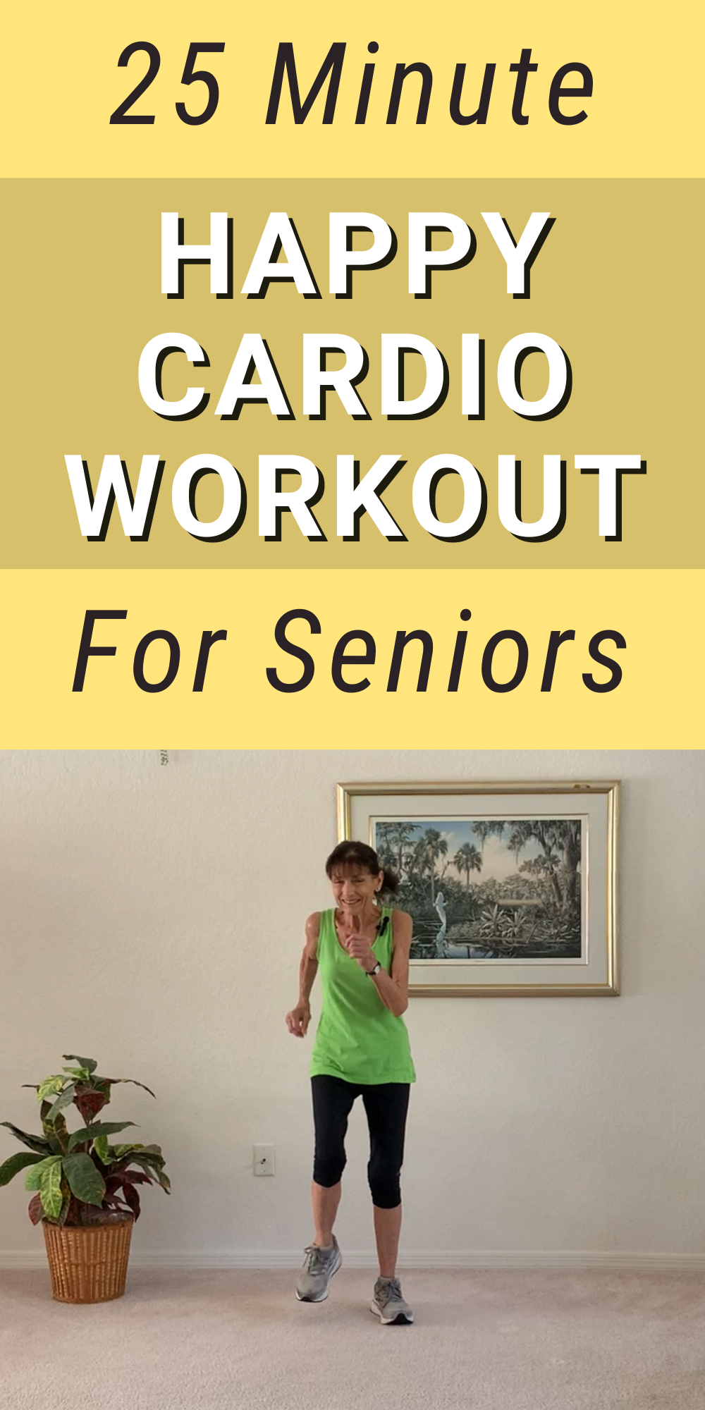 happy cardio workout for seniors