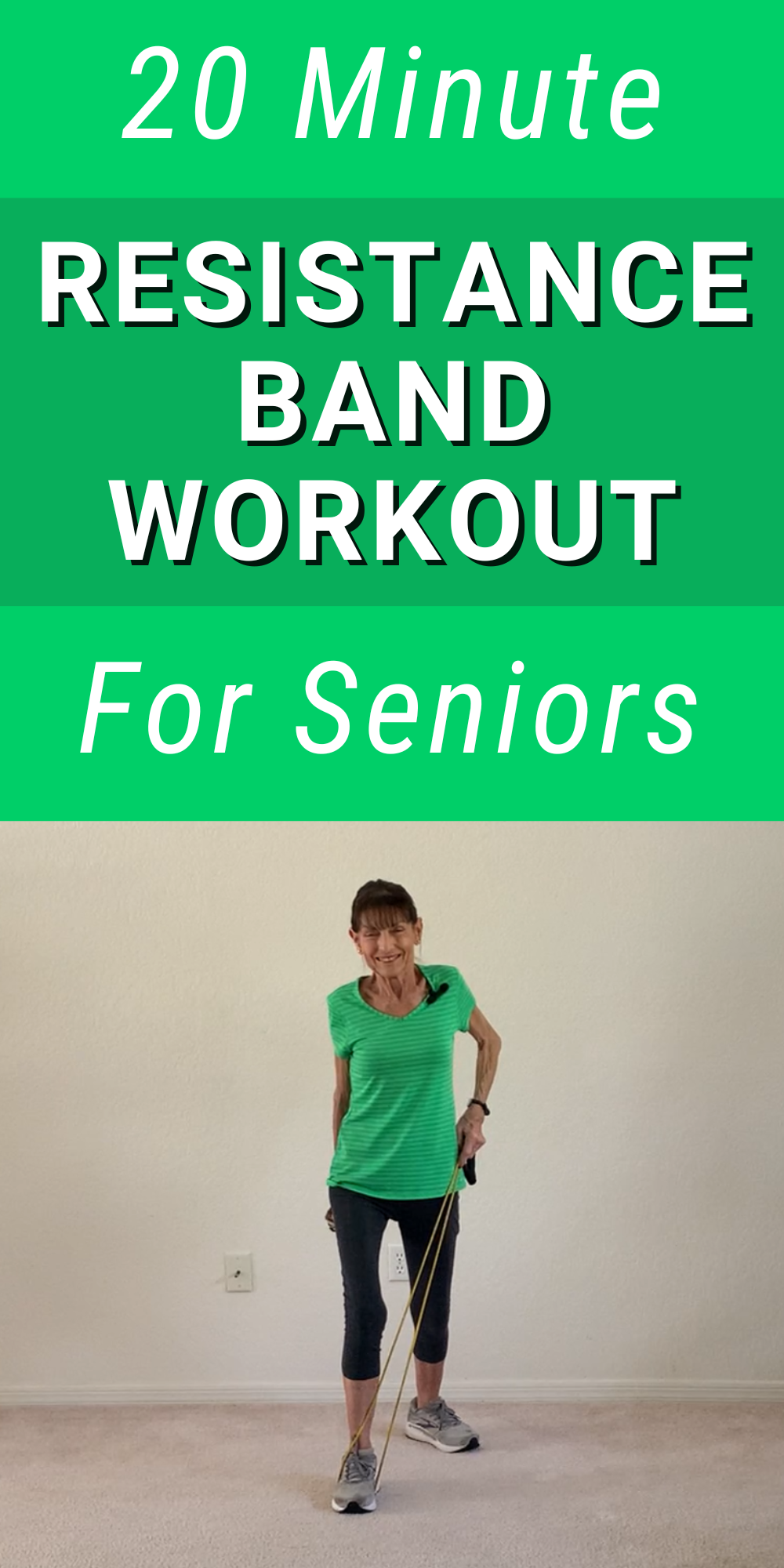 20 minute on sale resistance band workout