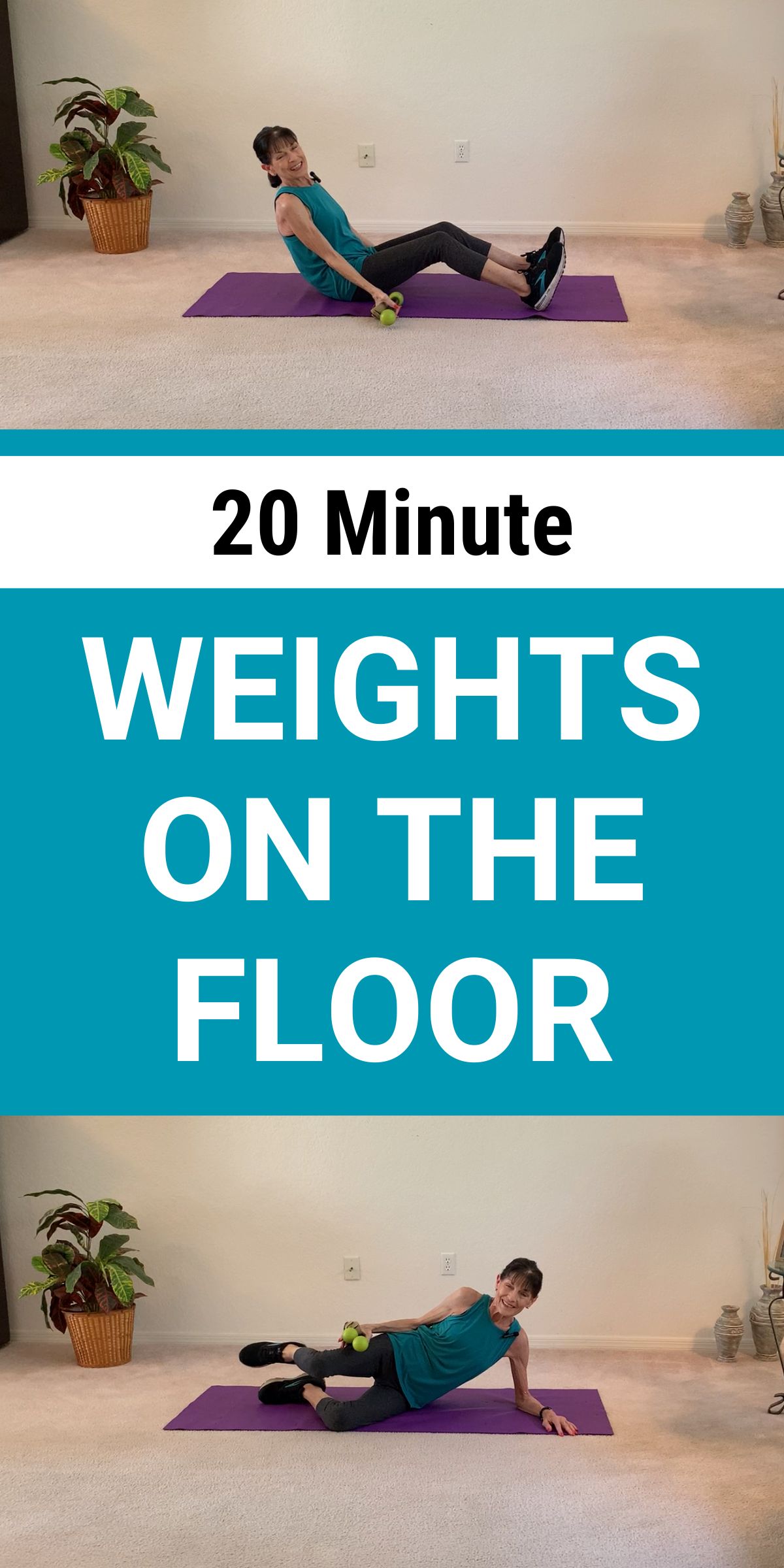 20 minute weights on the floor workout