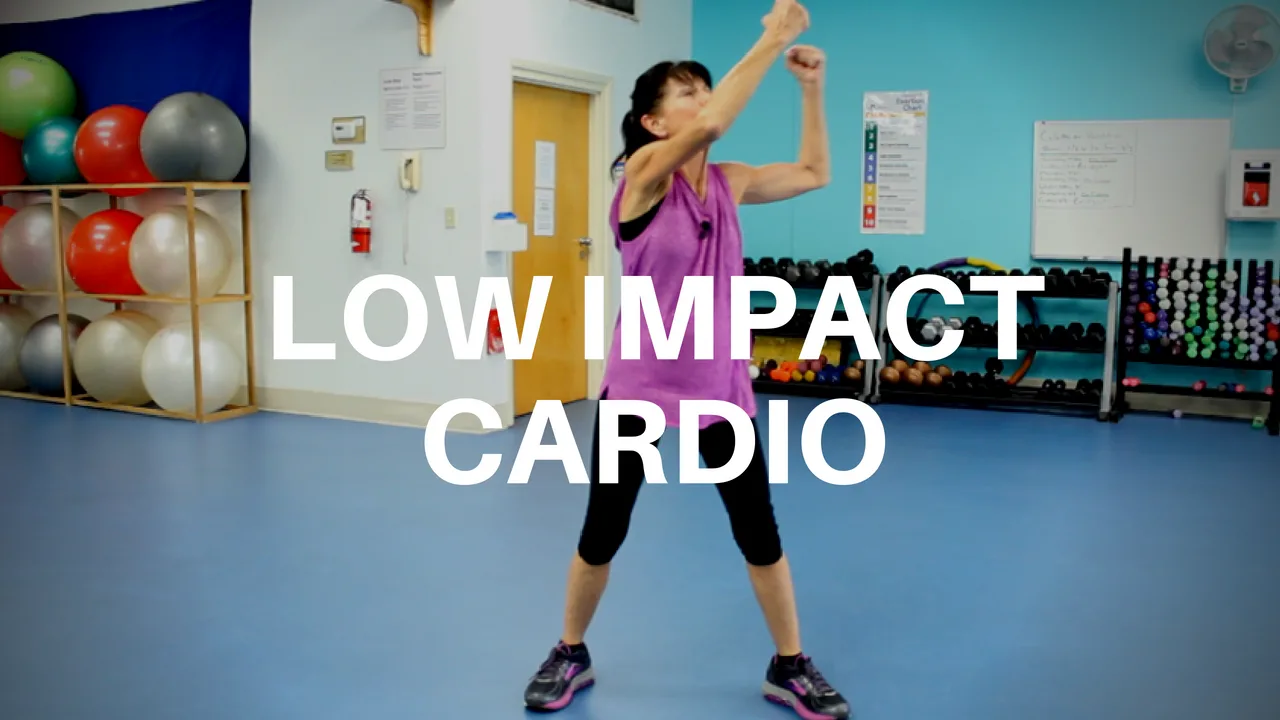 low impact cardio workout over 60